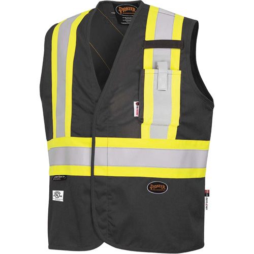 7729 Veste r&eacute;sistante aux arcs &eacute;lectriques FR-Tech, Petit, Noir, 10 cal/cm² Planification Entrepots Molloy