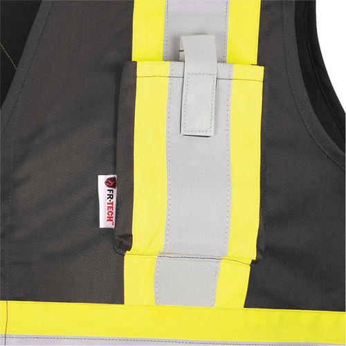 7729 Veste r&eacute;sistante aux arcs &eacute;lectriques FR-Tech, Petit, Noir, 10 cal/cm² Planification Entrepots Molloy