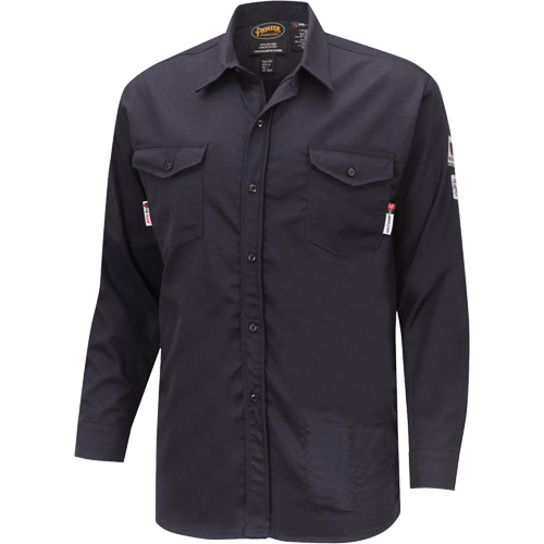 7742 Chemise de s&eacute;curit&eacute; ignifug&eacute;e FR-Tech, Petit, Bleu marin Planification Entrepots Molloy