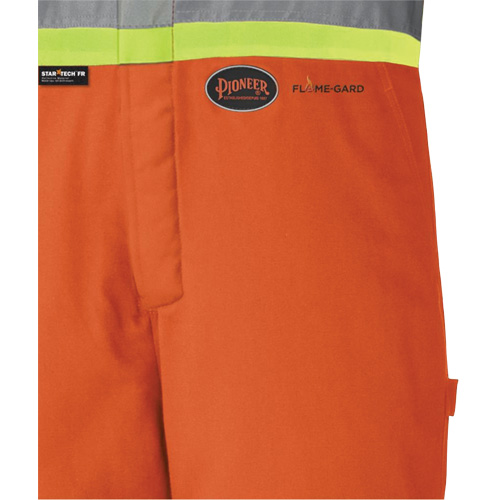 5534A Combinaison de s&eacute;curit&eacute; matelass&eacute;e ignifuge, Petit, Orange Planification Entrepots Molloy