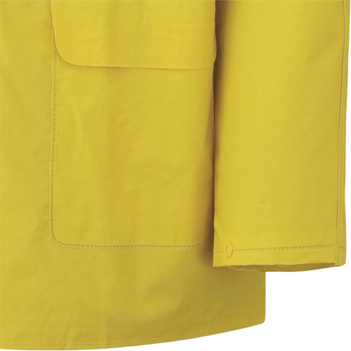577J Veste imperm&eacute;able, Polyester/PVC, Petit, Jaune Planification Entrepots Molloy