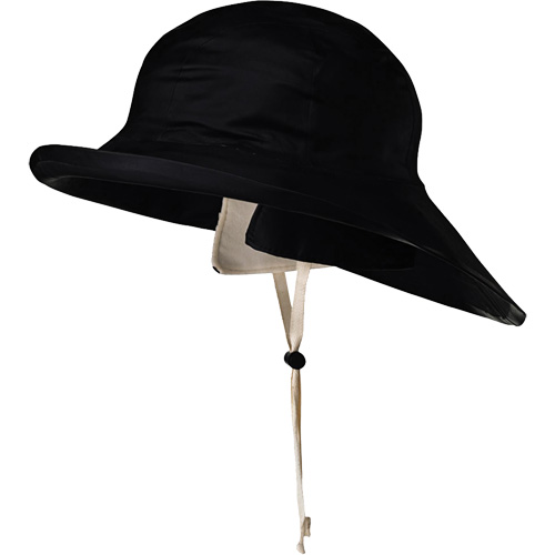D5050 Chapeau Sou'wester traditionnel noir Dry King, Petit, Noir, Caoutchouc Planification Entrepots Molloy