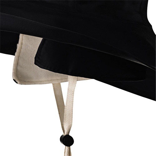 D5050 Chapeau Sou'wester traditionnel noir Dry King, Petit, Noir, Caoutchouc Planification Entrepots Molloy