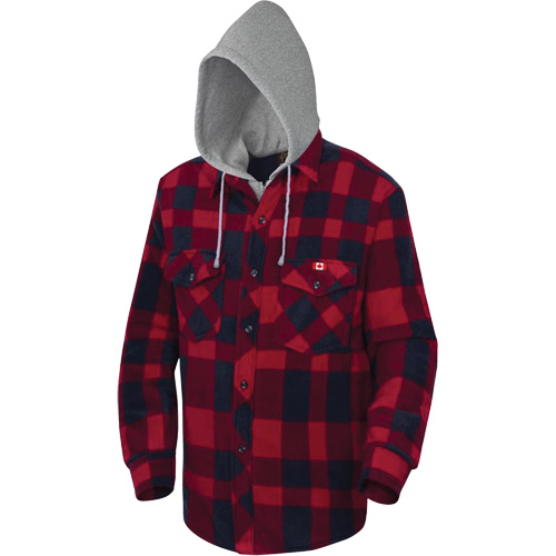 415RB Chemise &agrave; capuche matelass&eacute;e, Hommes, Petit, Multicolore Planification Entrepots Molloy
