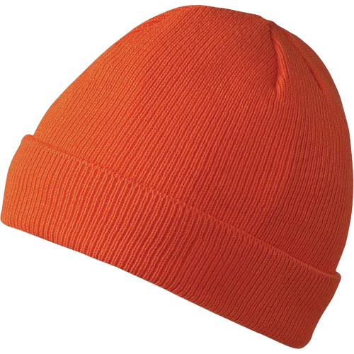 5564A Tuque doubl&eacute;e, Doublure en Acrylique, Taille unique, Orange haute visibilit&eacute; Planification Entrepots Molloy