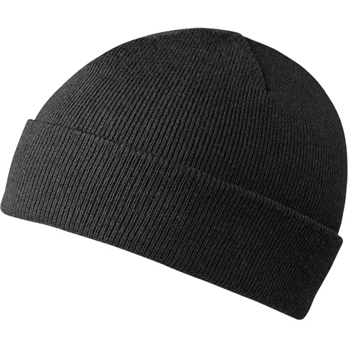 5563A Tuque doubl&eacute;e, Doublure en Acrylique, Taille unique, Noir Planification Entrepots Molloy