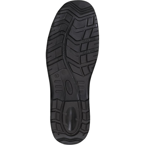 1028 Bottes de travail 8" marron, Cuir, Embout Acier, Taille 10 Planification Entrepots Molloy