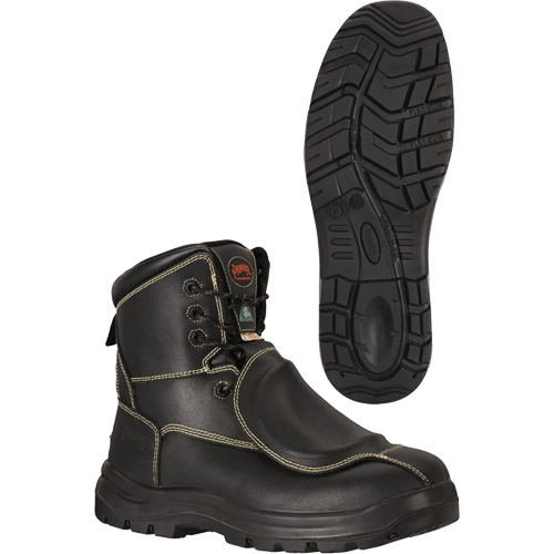 1060 Metatarsal-Protected Safety Boots, Leather, Size 10 Planification Entrepots Molloy