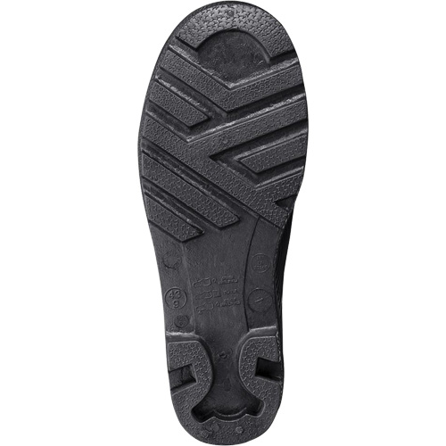 1022 Safety Boots, PVC, Steel Toe, Size 10, Puncture Resistant Sole Planification Entrepots Molloy