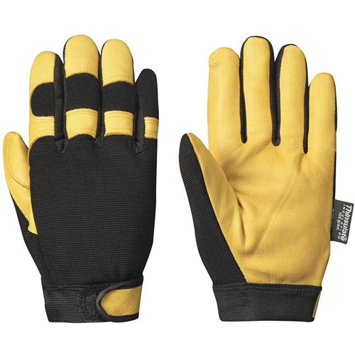 891 Gants ergonomiques isol&eacute;s de m&eacute;canicien, Paume Cuir fleur de ch&egrave;vre, Taille Petit Planification Entrepots Molloy