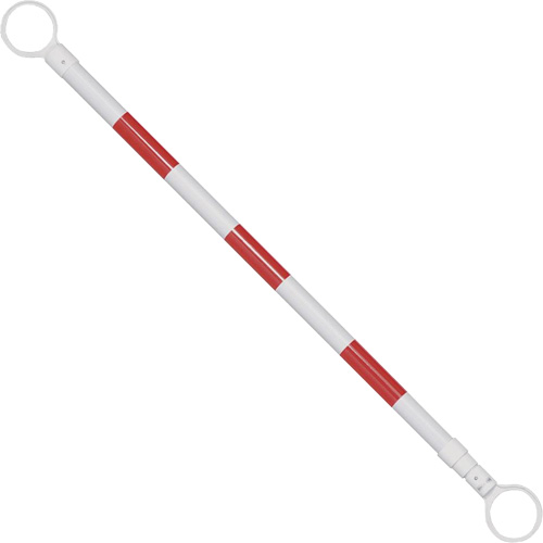 189 Tige de connexion, Longueur d&eacute;ploy&eacute;e de 7' 7", Rouge/Blanc Planification Entrepots Molloy