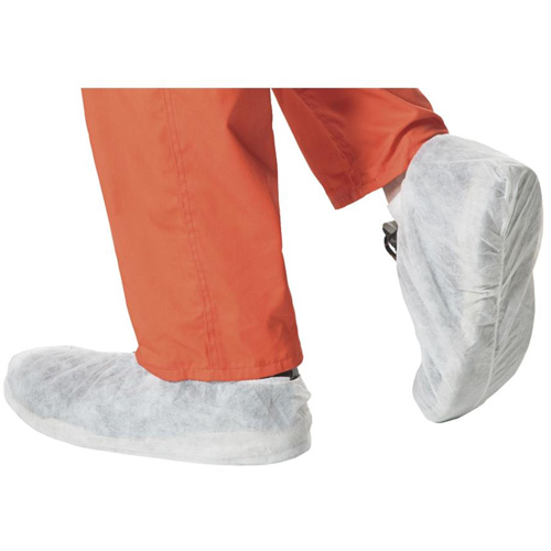 2022 Couvre-chaussures jetables, Taille unique, Polypropyl&egrave;ne, Blanc Planification Entrepots Molloy