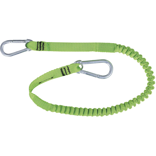 TT-9902 Slim Line Tool Tether Harness Lanyard, Fixed Length, Dual Carabiner Planification Entrepots Molloy