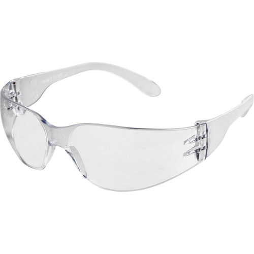 X300 Lunettes de s&eacute;curit&eacute;, Lentille Transparent, Anti-&eacute;gratignures, ANSI Z87+/R&eacute;pond ou surpasse la norme CSA Z94.3 Planification Entrepots Molloy