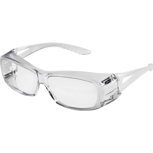 X350 Lunettes de s&eacute;curit&eacute; OTG, Lentille Transparent, Anti-&eacute;gratignures, ANSI Z87+/R&eacute;pond ou surpasse la norme CSA Z94.3 Planification Entrepots Molloy
