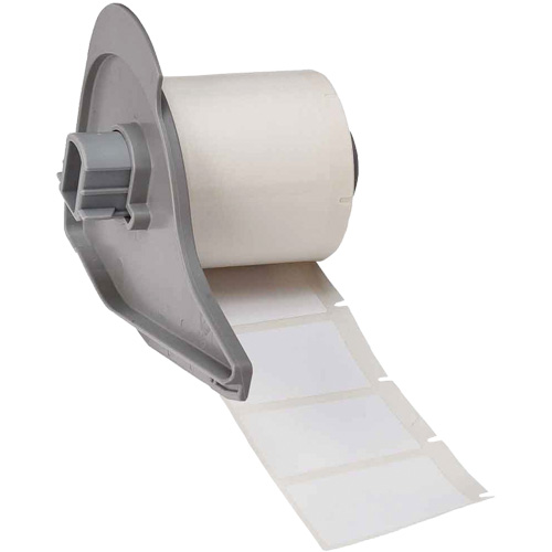 Harsh Environment Multi-Purpose Labels, Polyester, 1.5" L x 1" H, White Planification Entrepots Molloy