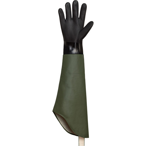 Gants r&eacute;sistants aux produits chimiques Chemstop, PVC, Doublure en Ouat&eacute;e Planification Entrepots Molloy