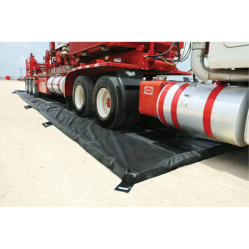 Berme Copolymer 2000 Ultra-Containment Berm, Capacit&eacute; 598 gal. US, 12' la x 20' lo x 4" h, Paroi en mousse Planification Entrepots Molloy