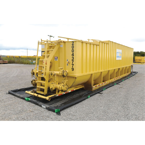 Berme Plus Ultra-Containment Berm, Capacit&eacute; 598 gal. US, 12' la x 20' lo x 0,3" h, Paroi en mousse Planification Entrepots Molloy