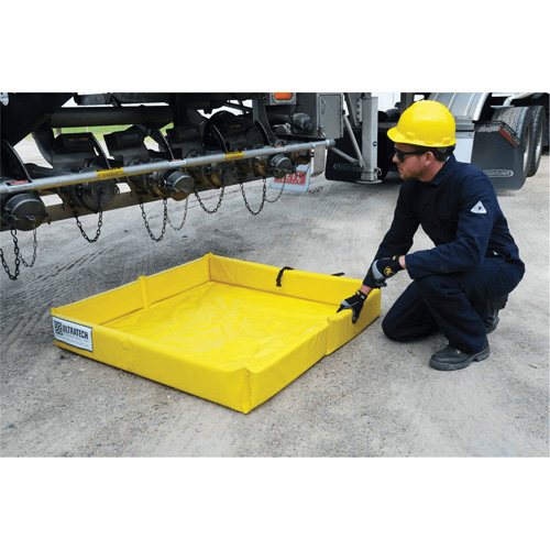 Mini berme Ultra-Containment Berm, Capacit&eacute; 33 gal. US, 3' la x 3' lo x 6" h, Paroi en mousse Planification Entrepots Molloy