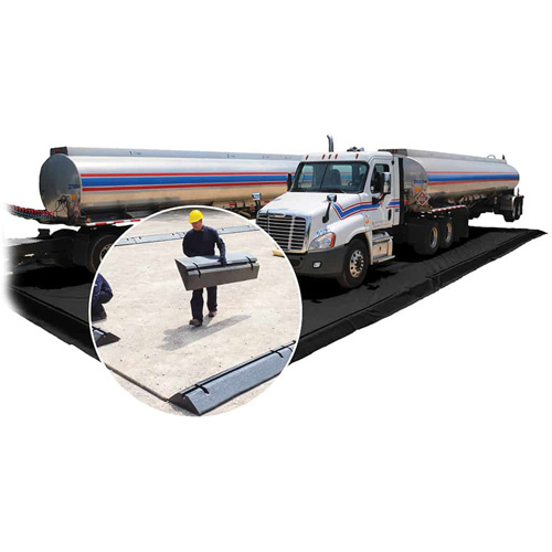 Berme Gorilla Ultra-Containment Berm, Capacit&eacute; 665 gal. US, 13' la x 13' lo x 6" h, Paroi en mousse Planification Entrepots Molloy