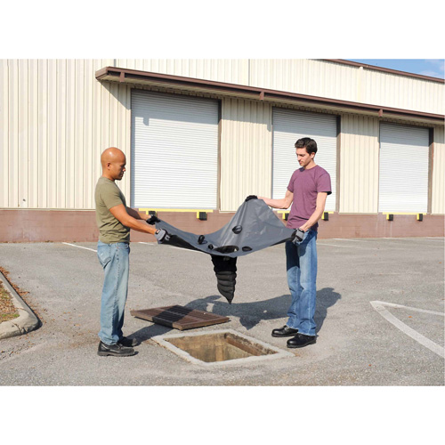 Ultra-Drain Guard&reg; Catch Basin Insert, Heavy Metals/Oil & Sediment, 48" L x 36" W Planification Entrepots Molloy