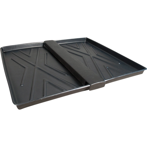 Double-Tray Ultra-Rack Containment Tray&reg;, 48" L x 44" W x 2.8" H, 16 US gal. Spill Capacity Planification Entrepots Molloy
