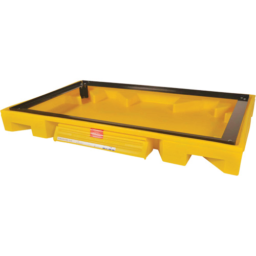 Double Drum Ultra-Safety Cabinet Bladder System, 63" lo x 38,5" la x 6,3" h, Capacit&eacute; de charge 3000 lb Planification Entrepots Molloy