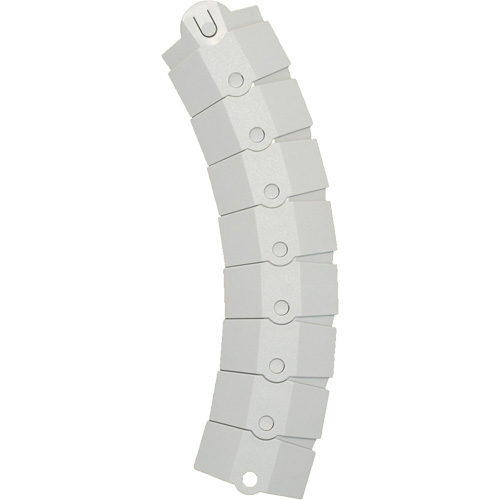 Small Ultra-Sidewinder Cable Protection System avec capuchons, 39,5" x 3" x 0,8", 2000 lb (1 tonne) Planification Entrepots Molloy