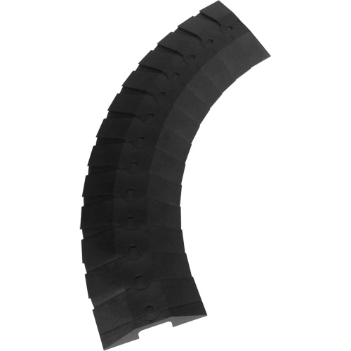 Medium Ultra-Sidewinder Cable Protection System&reg; with Endcaps, 33" x 9.8" x 1.4", 260 lbs. (0.13 tons) Planification Entrepots Molloy