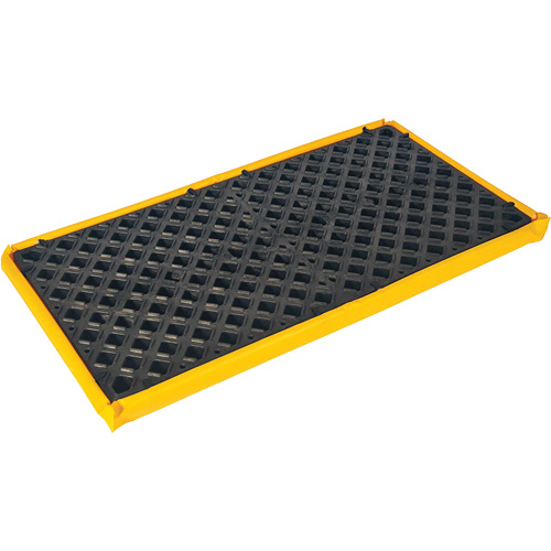 Ultra-Spill Deck flexible, 2 barils, Capacit&eacute; de d&eacute;versement 11 gal. US, 48" x 24" x 2,5" Planification Entrepots Molloy