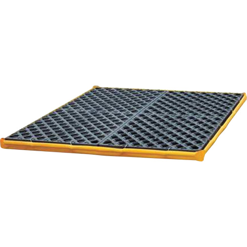 Ultra-Spill Deck flexible, 4 barils, Capacit&eacute; de d&eacute;versement 22 gal. US, 48" x 48" x 2,5" Planification Entrepots Molloy