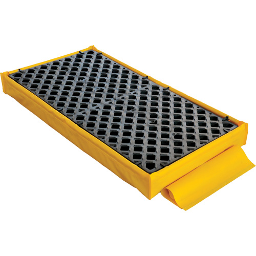 2-Drum Flexible Ultra-Spill Deck&reg; Bladder System, 88 US gal. Spill Capacity, 48" x 27" x 5" Planification Entrepots Molloy