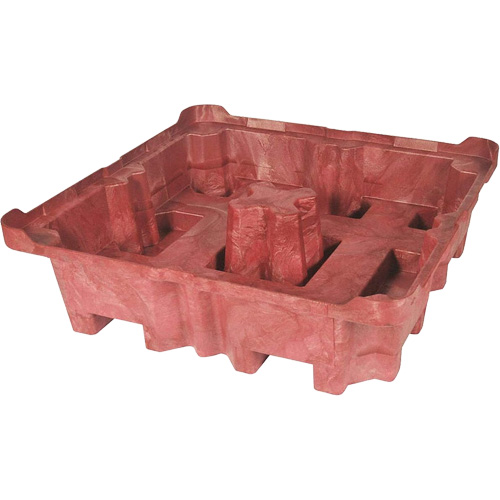 Bassin de retenue UltraSpill King (seulement), 51" lo x 51" la, 85 gal. US Capacit&eacute; Planification Entrepots Molloy