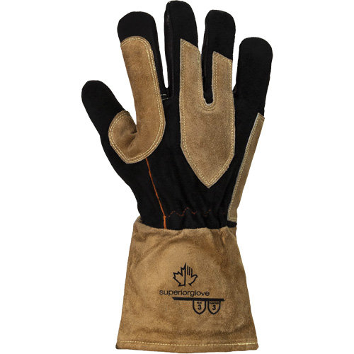 Endura&reg; 505GP MIG Welding Gloves, Grain Goatskin, Size Medium Planification Entrepots Molloy