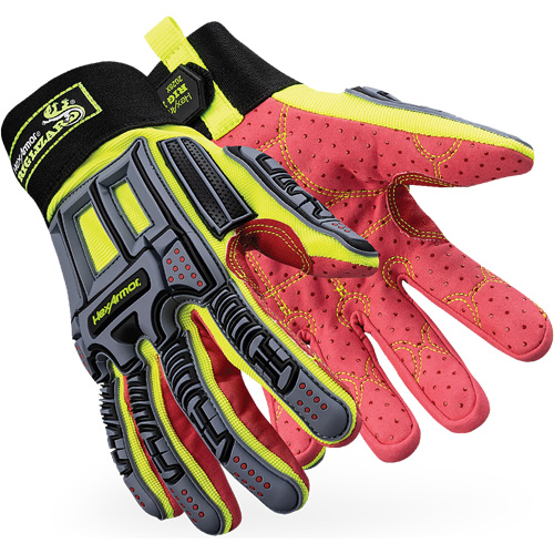 Gants r&eacute;sistants aux coupures Rig Lizard 2028X, 6/T-petit, Paume en Synth&eacute;tique/PEHP, Poignet &eacute;lastique/Boucle et crochet Planification Entrepots Molloy