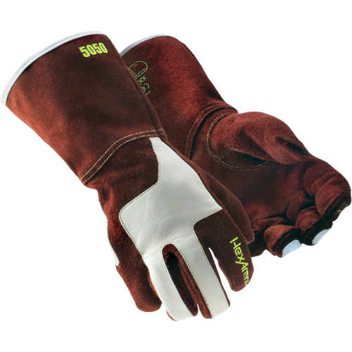 HeatArmor&reg; 5050 Welding Gloves, Split Cowhide, Size Small/7 Planification Entrepots Molloy