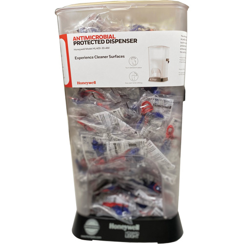 HL400 AM Corded Earplug Dispenser with AS-30R Earplugs Canister Planification Entrepots Molloy