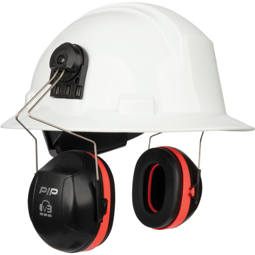 Dynamic V3 Passive Ear Muffs, Cap Mount, 27 NRR dB Planification Entrepots Molloy