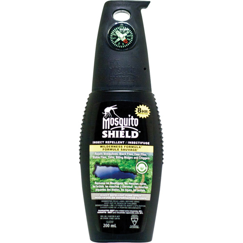 Mosquito Shield Insect Repellent, 30% DEET, Spray, 200 ml Planification Entrepots Molloy