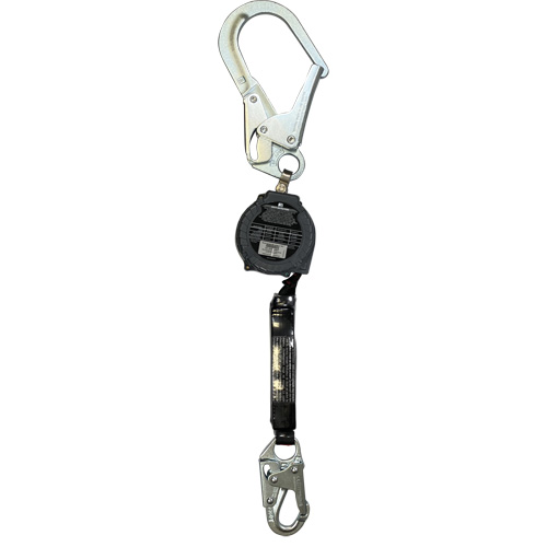 Limiteur de chute personnel Scorpion TurboLite+ Miller, 9', Sangles, Stationnaire Planification Entrepots Molloy