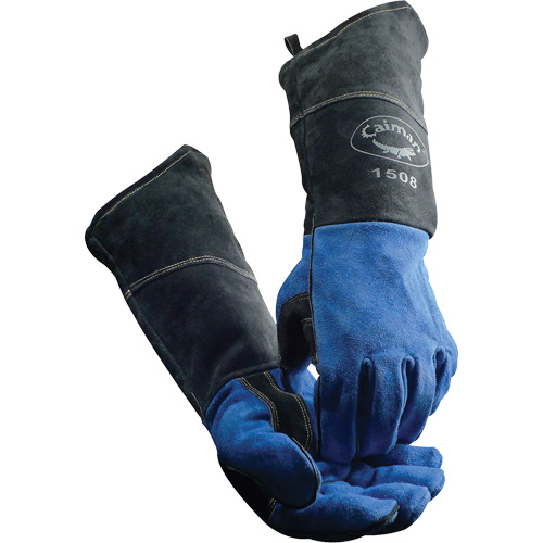 Gants de soudeur Caiman, Cuir de vache refendu, Taille Grand Planification Entrepots Molloy