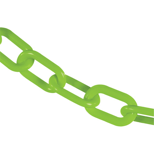 Heavy-Duty Plastic Safety Chain, Green Planification Entrepots Molloy