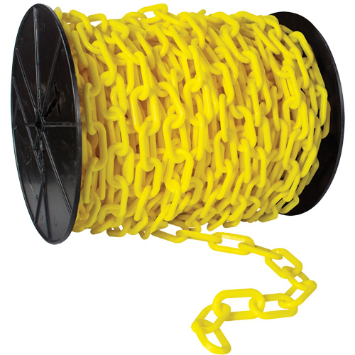Heavy-Duty Plastic Safety Chain, Green Planification Entrepots Molloy