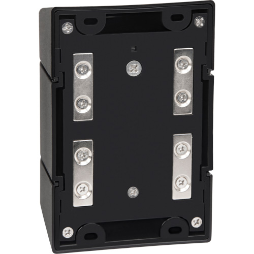 Barri&egrave;re murale magn&eacute;tique avec bande magn&eacute;tique, Plastique, Fixation magn&eacute;tique, 15', Ruban Noir et jaune Planification Entrepots Molloy