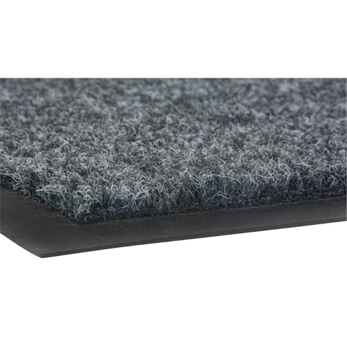 Tapis, Couloir, 3' x 60' x 5/16", Charbon Planification Entrepots Molloy