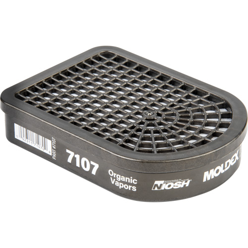 Cartouche pour respirateur semi-rectangulaire, Cartouche gaz/vapeur, Vapeur organique Planification Entrepots Molloy