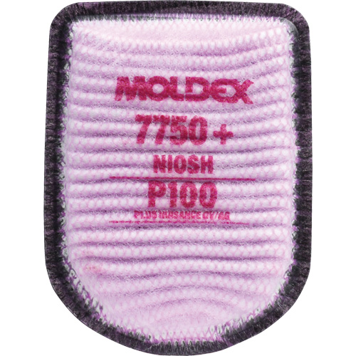 Filtre pour respirateur semi-rectangulaire avec IonicAir Filtration Technology, Filtre contre les particules avec suppresion de vapeurs nuisibles, Vapeurs organiques/Gaz acides/P100+ Planification Entrepots Molloy