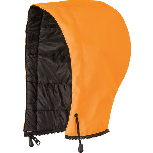 5770H Capuchon pour manteau de s&eacute;curit&eacute; haute visibilit&eacute; r&eacute;versible, Orange haute visibilit&eacute;, Nylon/Polyester Planification Entrepots Molloy