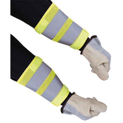 164A High-Visibility Yellow 8" Traffic Cuffs Planification Entrepots Molloy